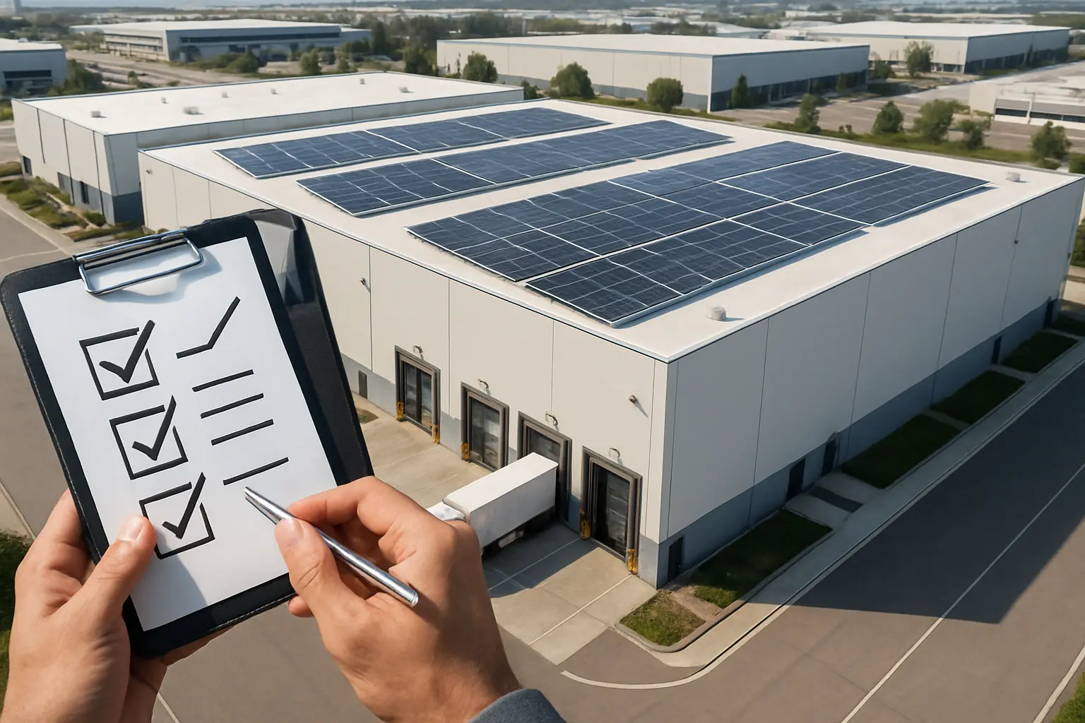 Nave logística con plan de mantenimiento y CAPEX en contrato de sale & leaseback