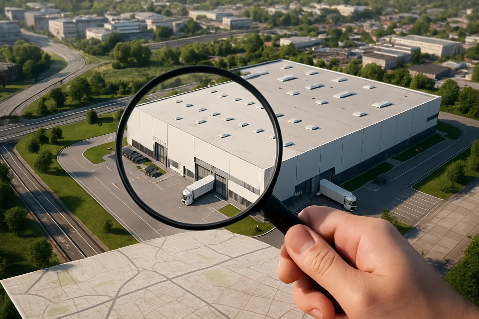 Mapa logístico en España con corredores y nodos clave para activos industriales