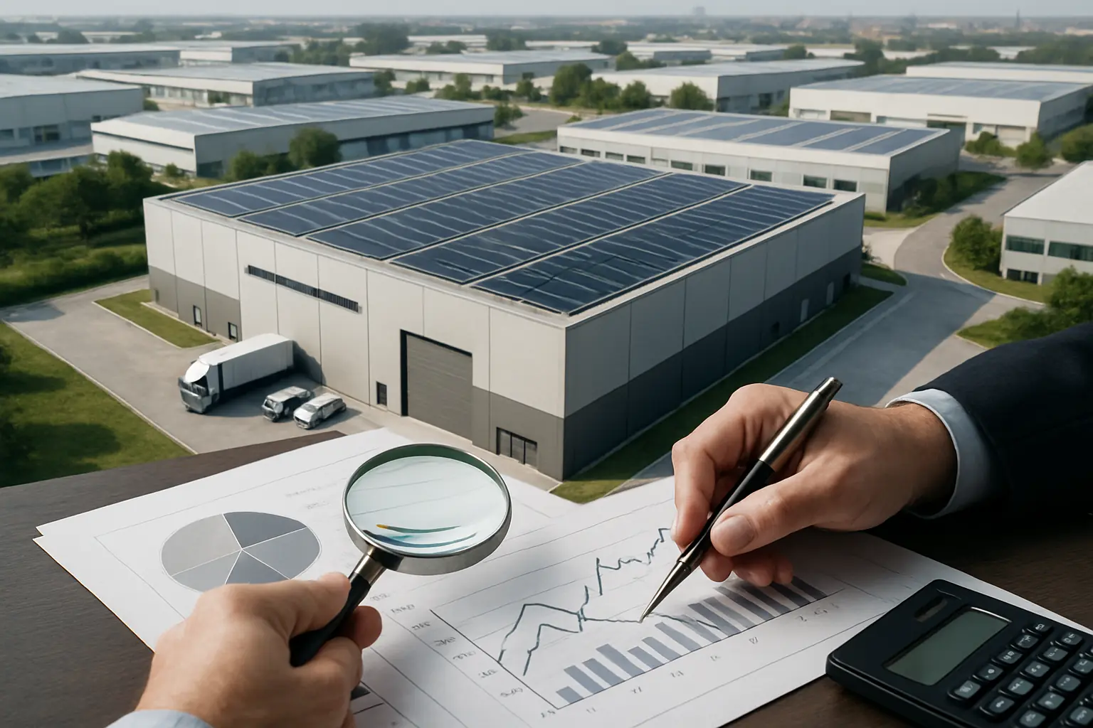 Cálculo de TIR en inversión de nave logística en España con flujos de caja y yield