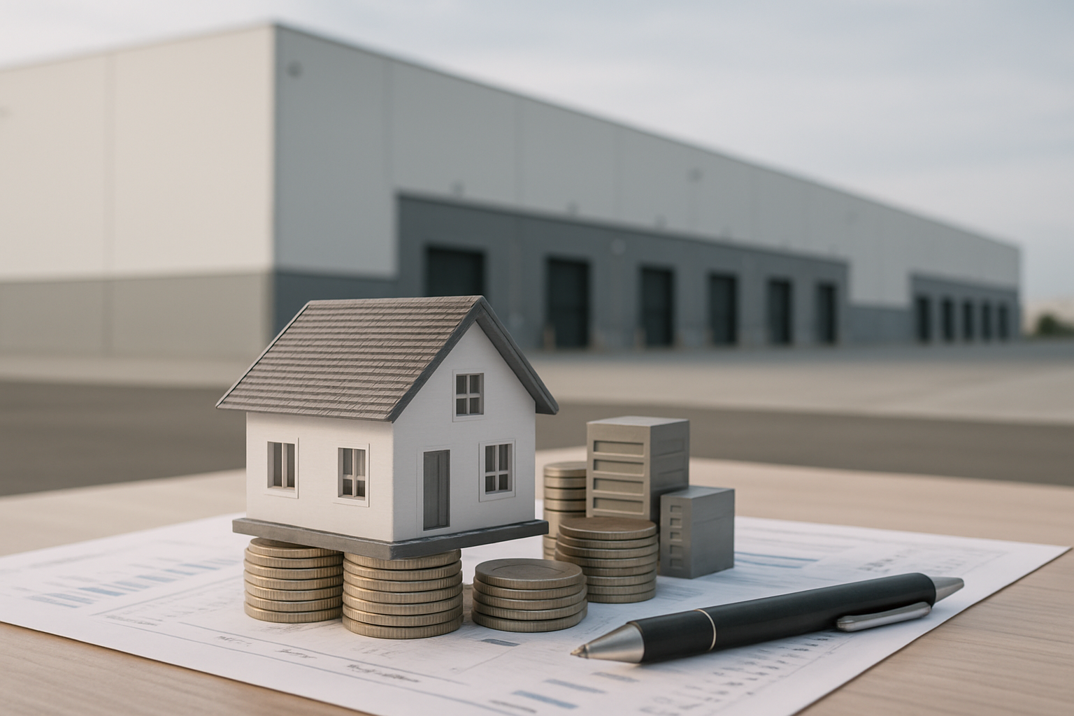 Estructura financiera de un sale & leaseback en una nave logística en España