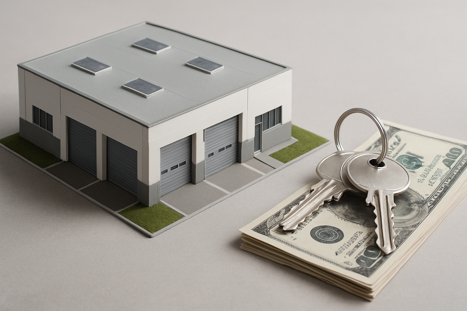 Estructura de préstamo con garantía real sobre nave logística en España