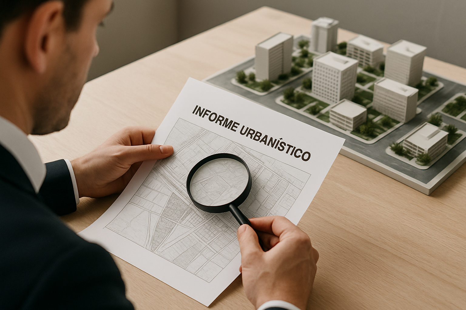 Informe urbanístico municipal aplicado a suelo logístico en España