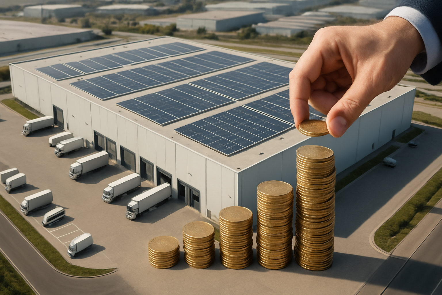 Negociación de renta en sale & leaseback de nave logística en España