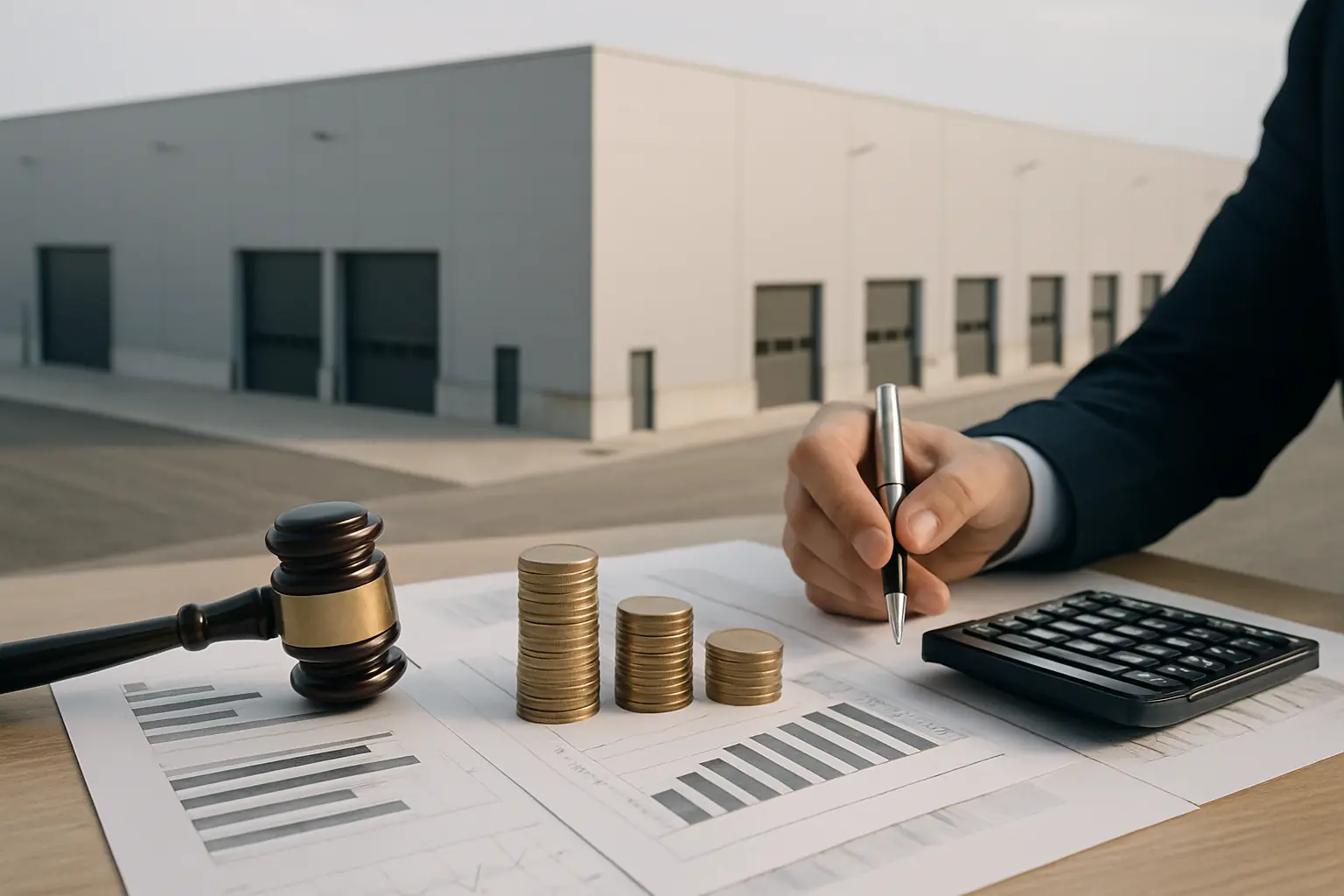 Optimización fiscal antes de vender una nave logística en España