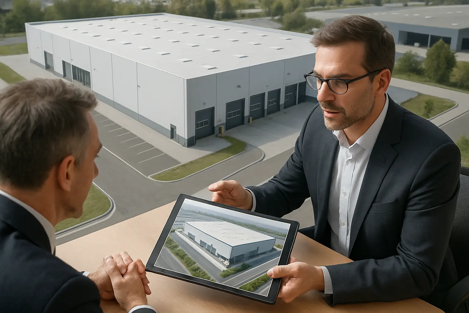 Nave logística preparada para due diligence de SOCIMI en España