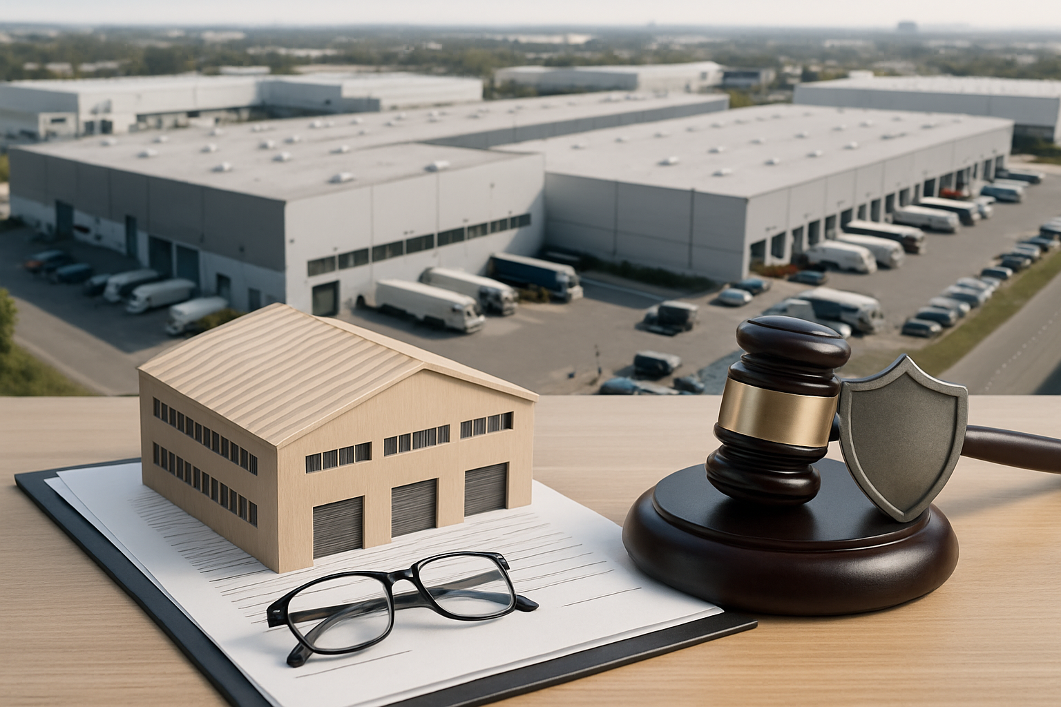 Nave logistica con contrato NNN y mitigacion de impago en España