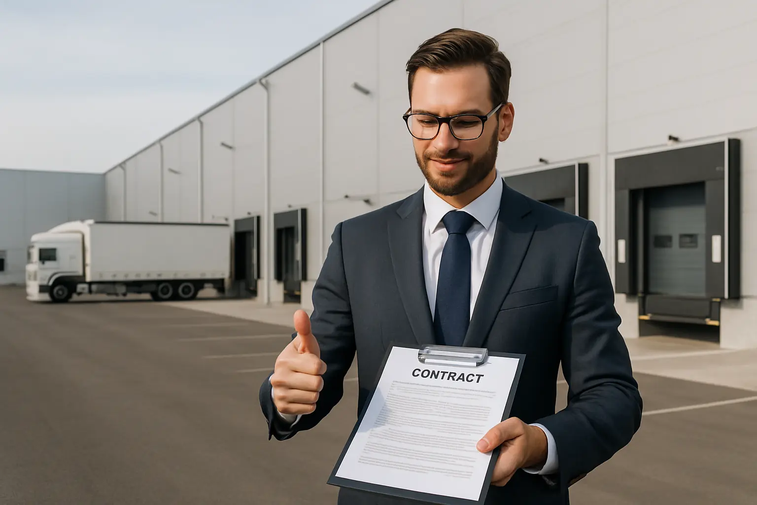 Renegociación de contrato de nave industrial en España