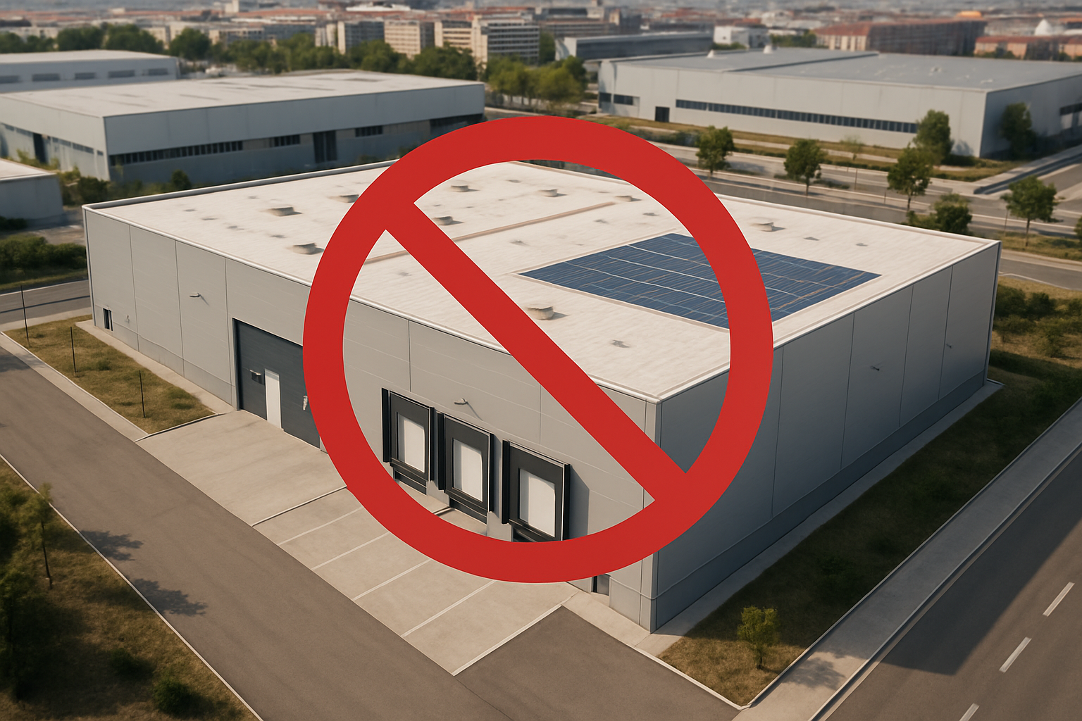 Nave logística en España con evaluación de sale & leaseback y riesgos