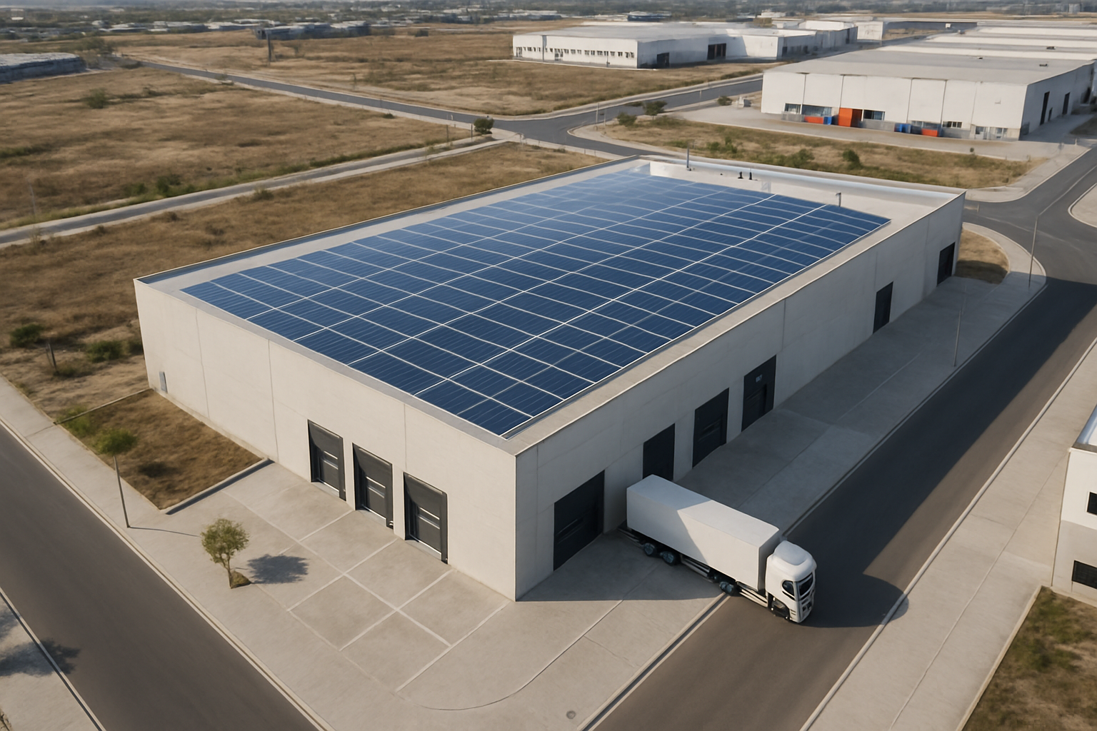 Solar industrial logístico en España con revisión urbanística y due diligence