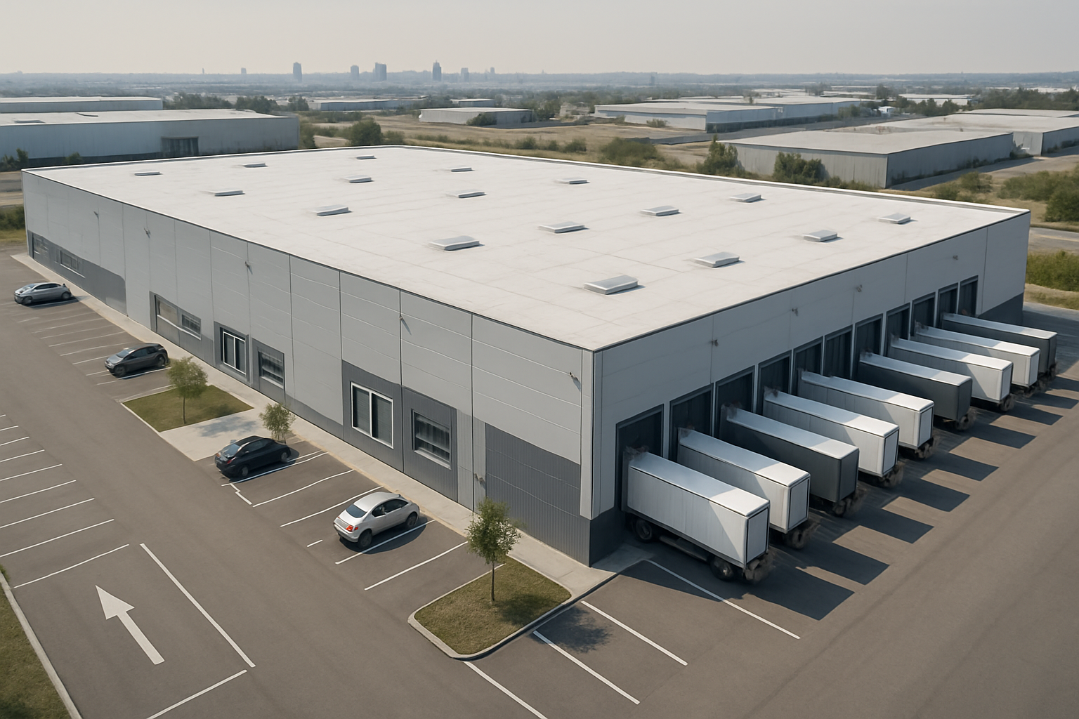 Nave logística con áreas de obra innecesaria y capex sin retorno