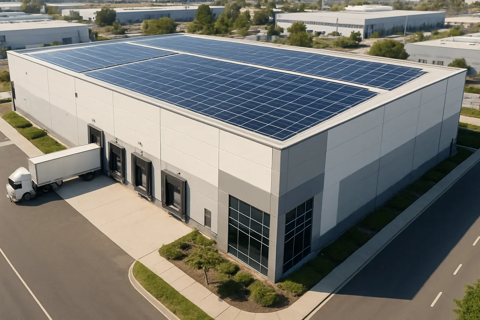 Nave logística en España con contrato triple net (NNN) para inversores institucionales